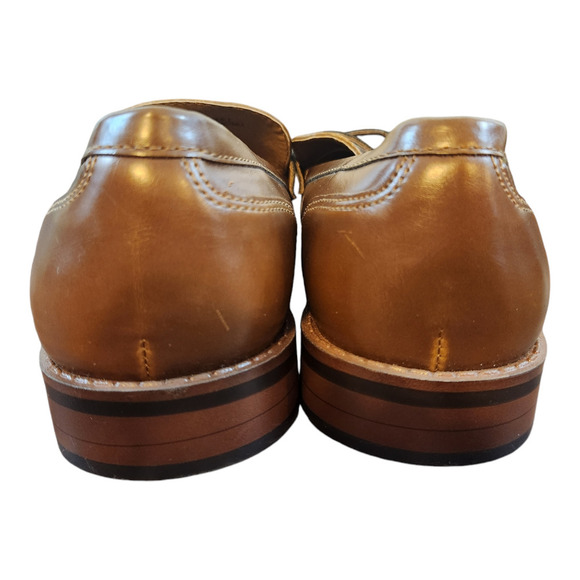 Goodfellow & co men's sanford brown penny loafer sz 7 business casual shoes - Picture 4 of 14